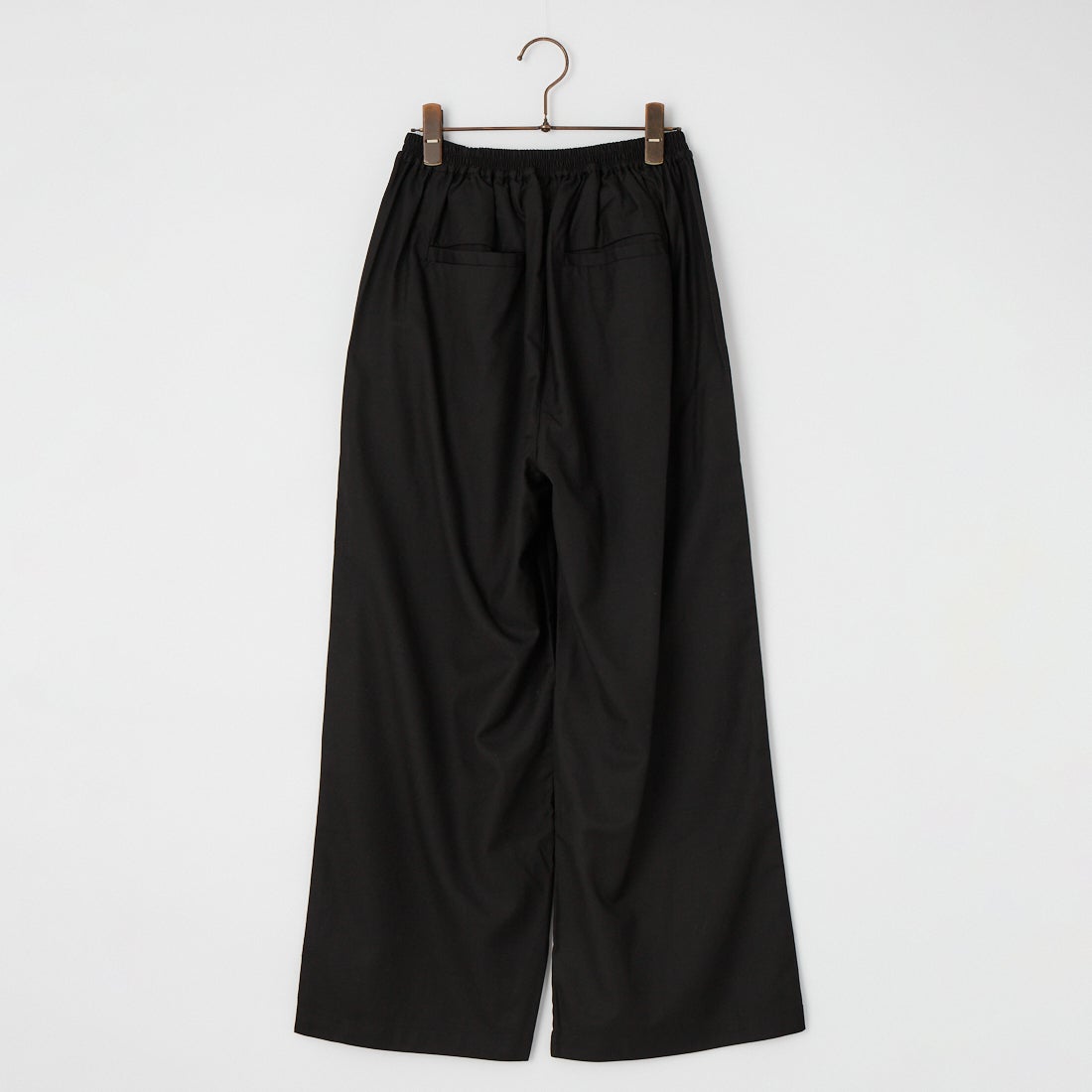 WHYTO. [ホワイト] サイドベロアラインパンツ [WHT26FPT4079] BLACK