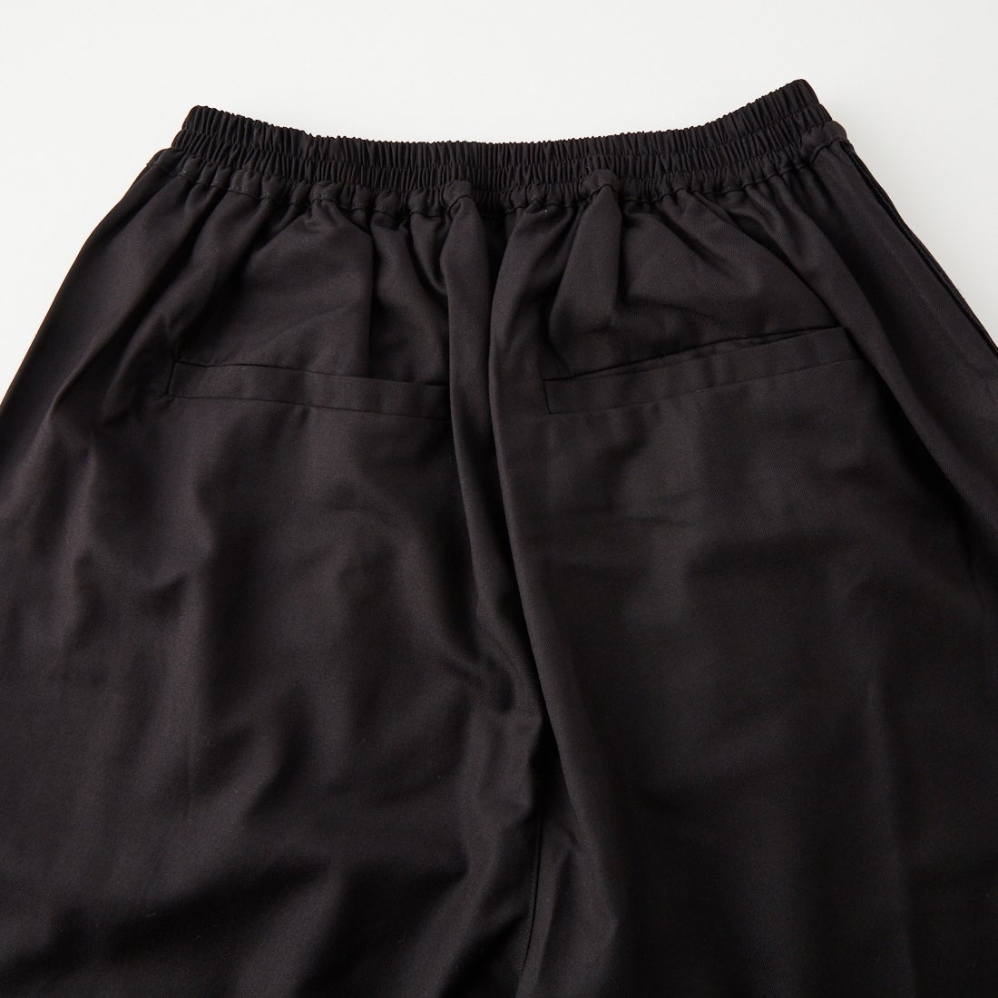 WHYTO. [ホワイト] サイドベロアラインパンツ [WHT26FPT4079] BLACK