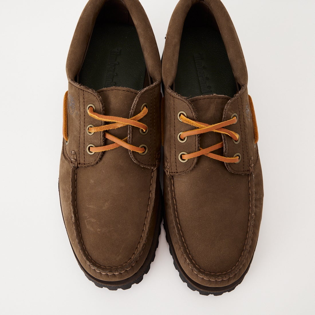 TIMBERLAND [ティンバーランド] スリーアイ ラグハンドソーンボートシューズ [A2PDQ] W07 D.BROW