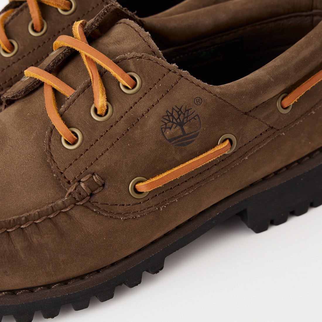 TIMBERLAND [ティンバーランド] スリーアイ ラグハンドソーンボートシューズ [A2PDQ] W07 D.BROW