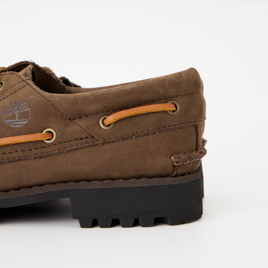 TIMBERLAND [ティンバーランド] スリーアイ ラグハンドソーンボートシューズ [A2PDQ] W07 D.BROW