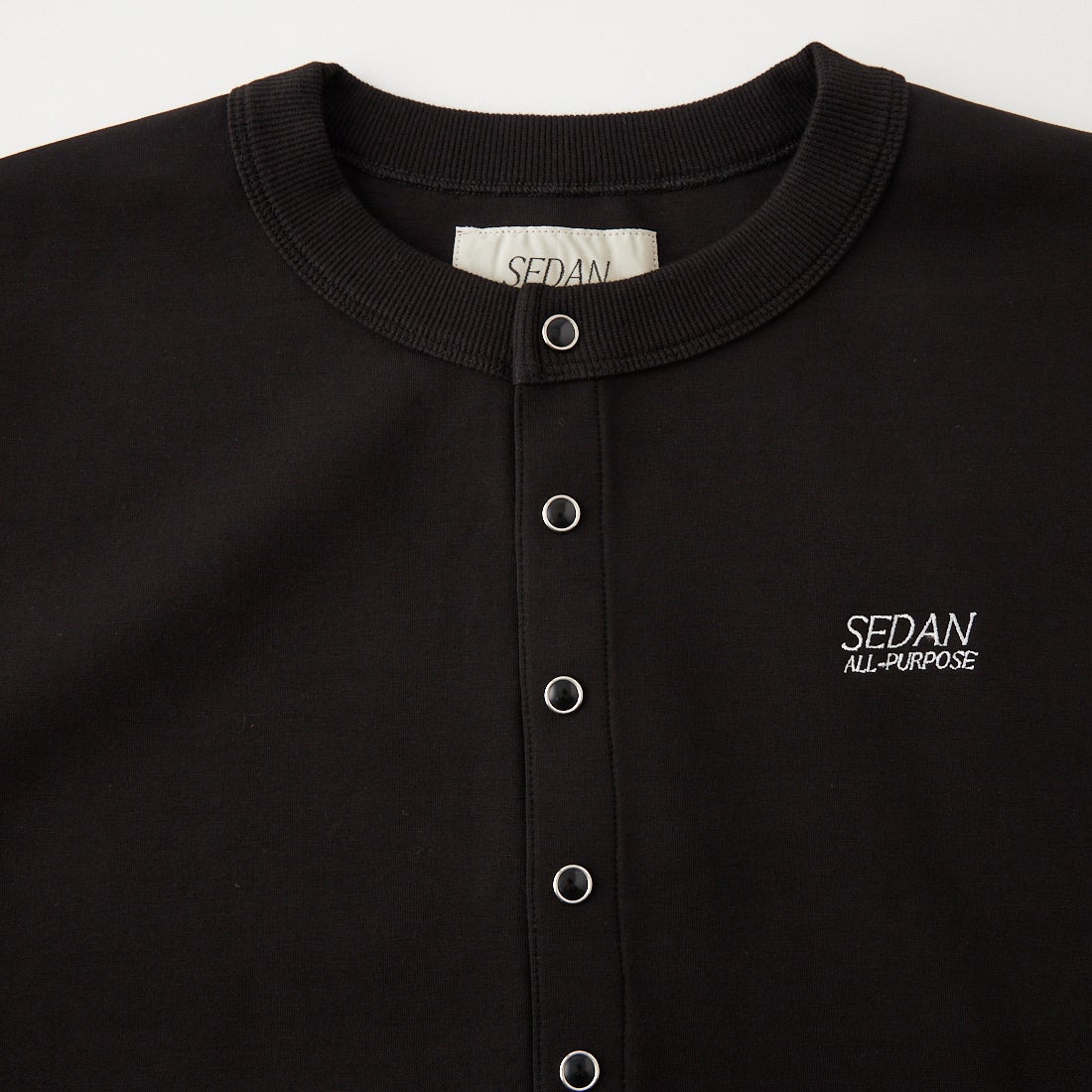 SEDAN ALL-PURPOSE [セダン オールパーパス] スナップカーディガン [SD26F-CT04] BLACK
