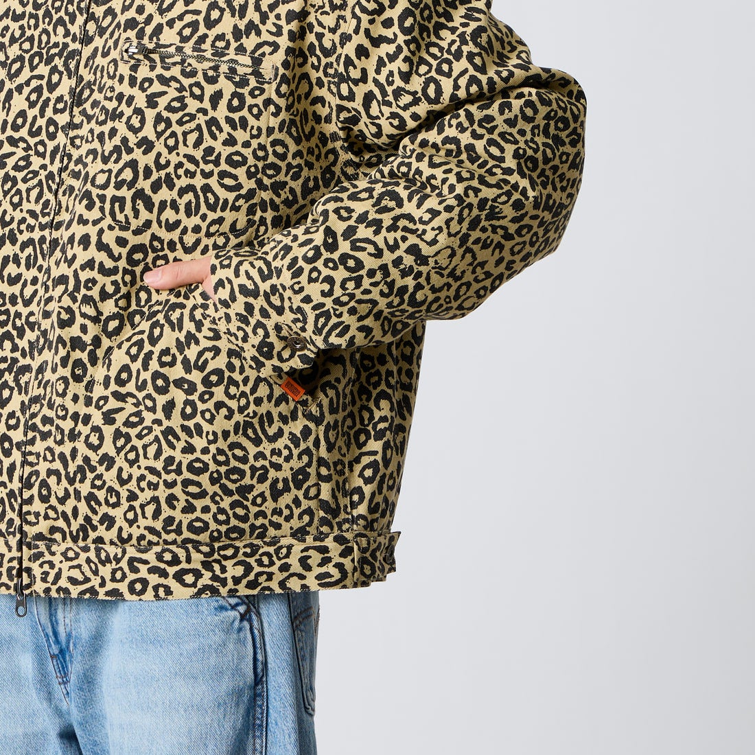 UNIVERSAL OVERALL [ユニバーサルオーバーオール] 別注 シカゴジャケット [U2633480IN-JF] LEOPARD