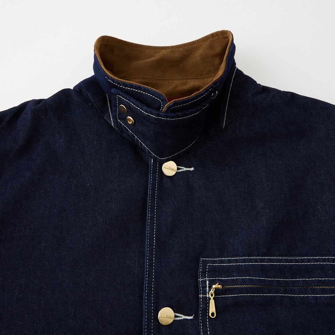L.L.BEAN [エルエルビーン] ビーンズ フィールドコート フリースラインド インディゴ [6575-6041] 60 BLUE