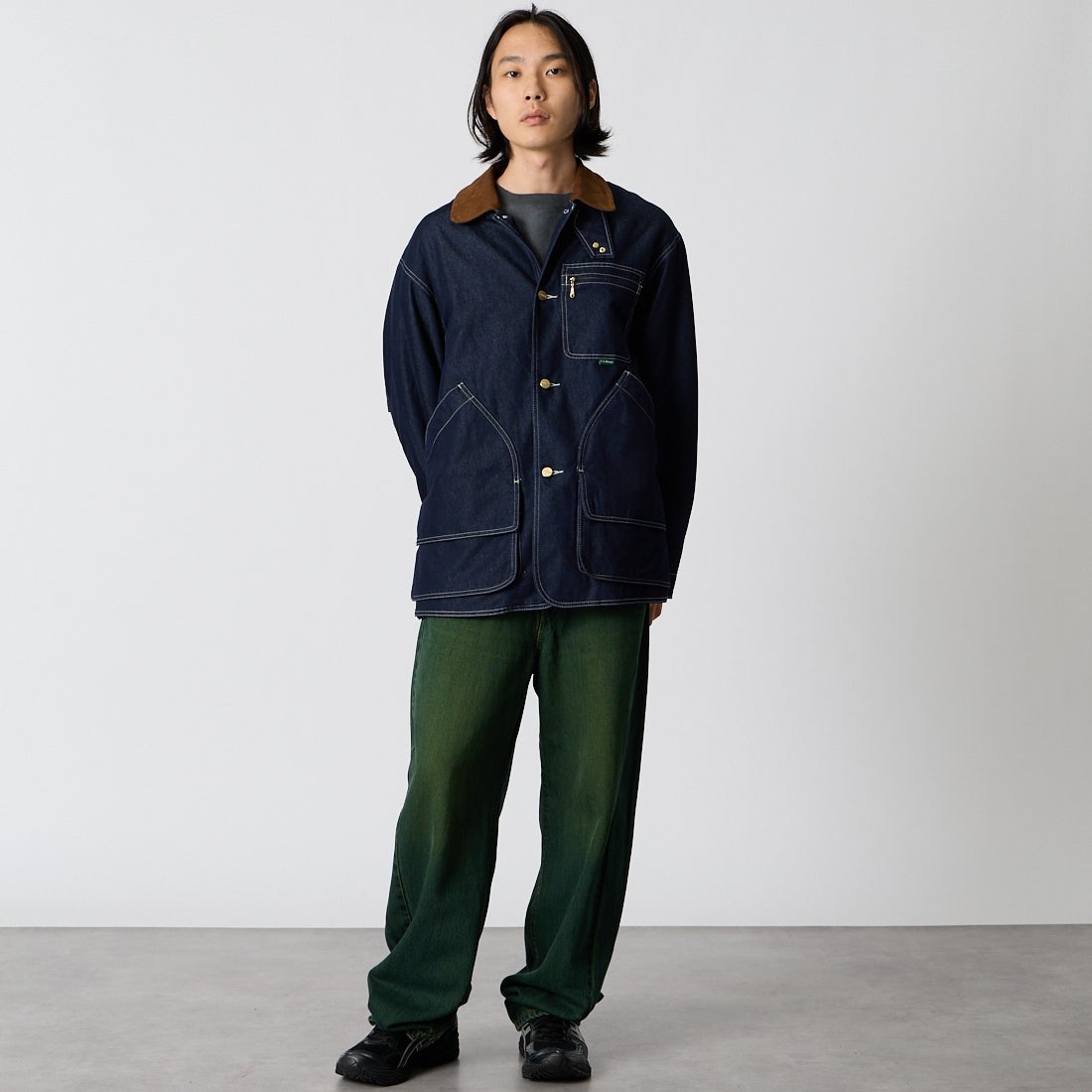 L.L.BEAN [エルエルビーン] ビーンズ フィールドコート フリースラインド インディゴ [6575-6041] 60 BLUE