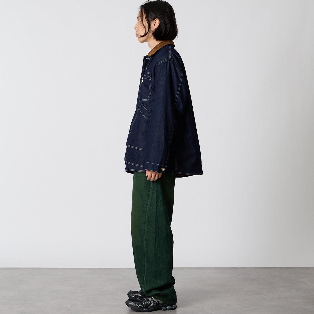 L.L.BEAN [エルエルビーン] ビーンズ フィールドコート フリースラインド インディゴ [6575-6041] 60 BLUE