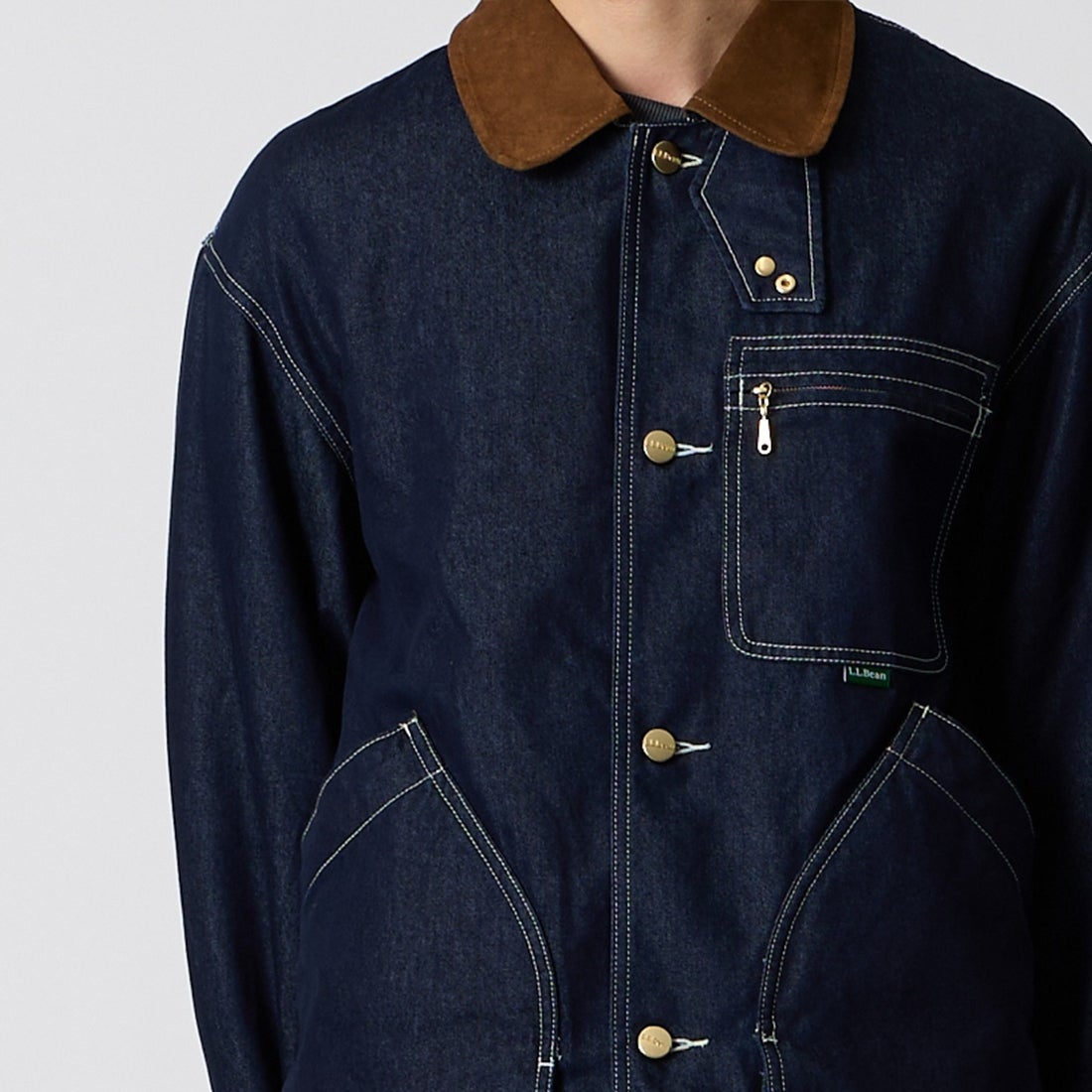 L.L.BEAN [エルエルビーン] ビーンズ フィールドコート フリースラインド インディゴ [6575-6041] 60 BLUE