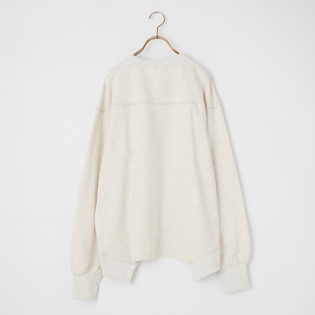 Kelen [ケレン] JOYN セントラル裏毛パネルデザインプルオーバー [LKL26FCS2039] OATMEAL