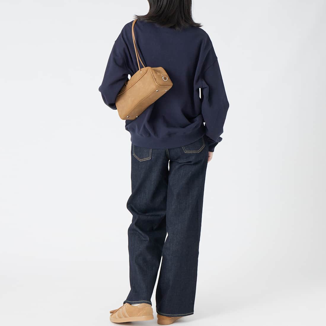 patagonia [パタゴニア] デイリー クルー [42172] SNBE &&モデル身長：162cm 着用サイズ：S&&