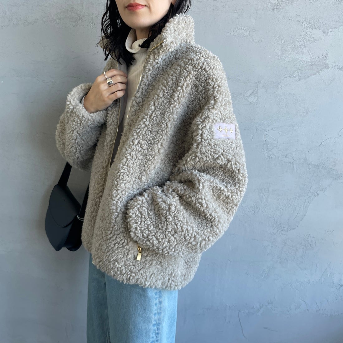 L.GRAY&&モデル身長：160cm 着用サイズ：2&&