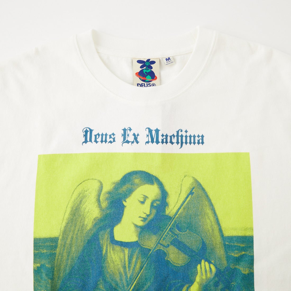 DEUS EX MACHINA [デウス エクス マキナ] SWELL MAPS OS ロングスリーブTシャツ [D263ULT724] VINTAGE WH