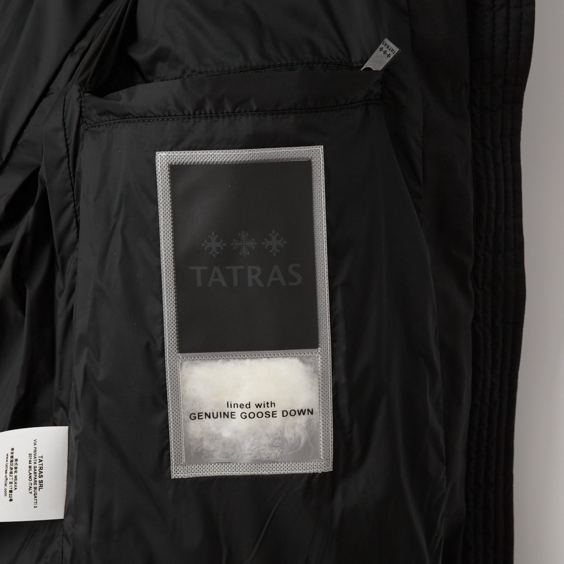 TATRAS [タトラス] ENRI/エンリ ダウンジャケット [MCKA0019013588] BLACK