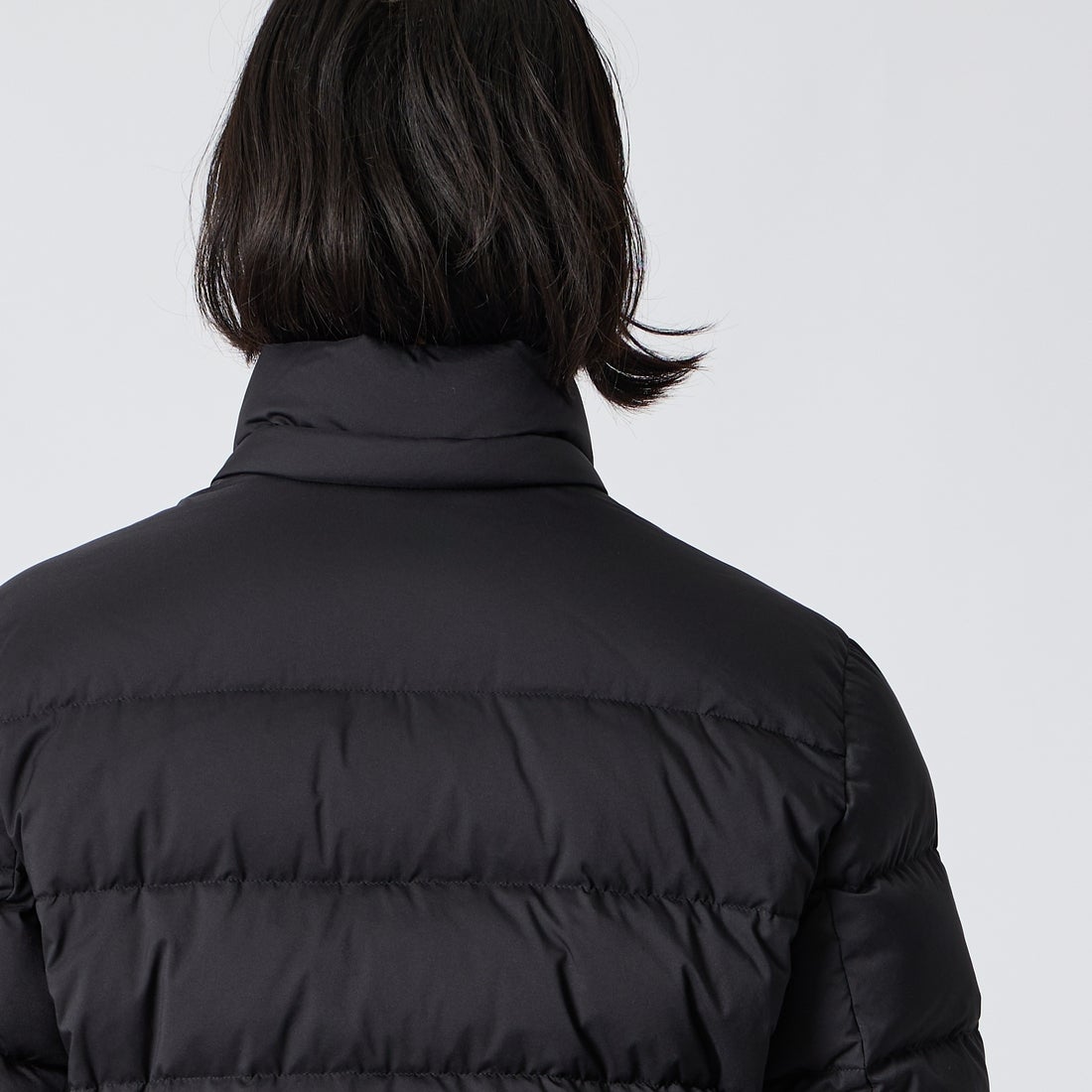 TATRAS [タトラス] ENRI/エンリ ダウンジャケット [MCKA0019013588] BLACK &&モデル身長：175cm 着用サイズ：3&&