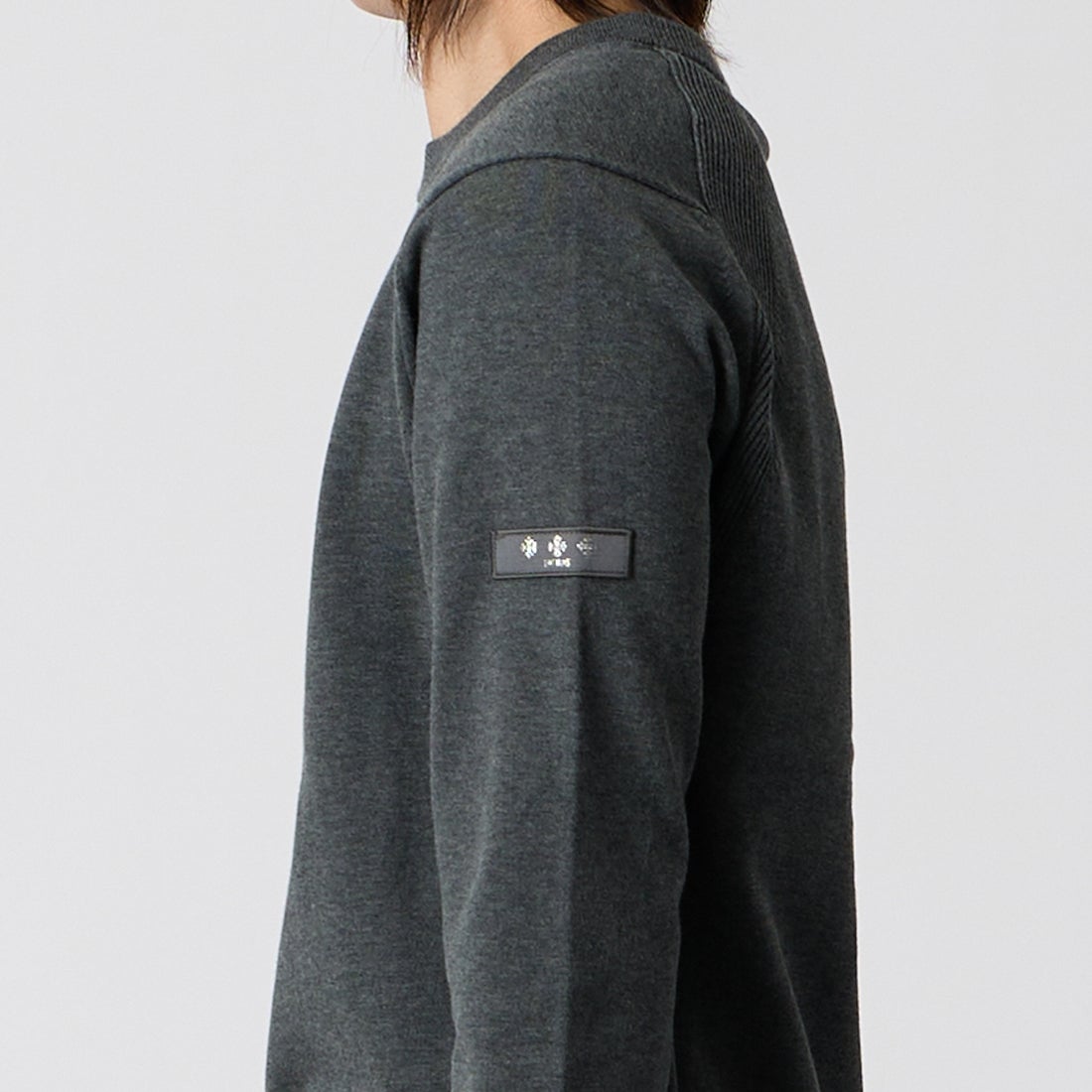 TATRAS [タトラス] GRADO/グラド ニット [MCKA0324053588] C.GRAY &&モデル身長：177cm 着用サイズ：2&&
