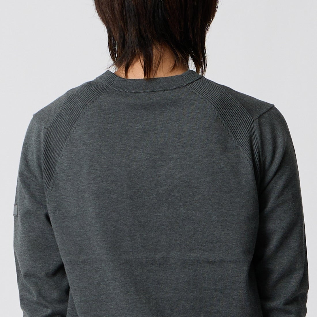 TATRAS [タトラス] GRADO/グラド ニット [MCKA0324053588] C.GRAY &&モデル身長：177cm 着用サイズ：2&&