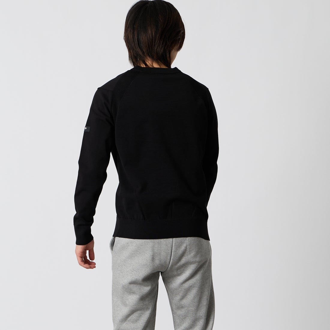 TATRAS [タトラス] GRADO/グラド ニット [MCKA0324053588] BLACK &&モデル身長：177cm 着用サイズ：2&&