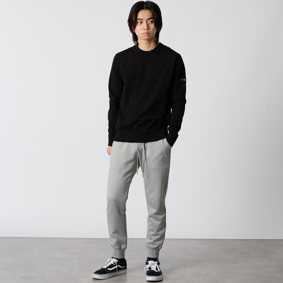 TATRAS [タトラス] GRADO/グラド ニット [MCKA0324053588] BLACK &&モデル身長：177cm 着用サイズ：2&&