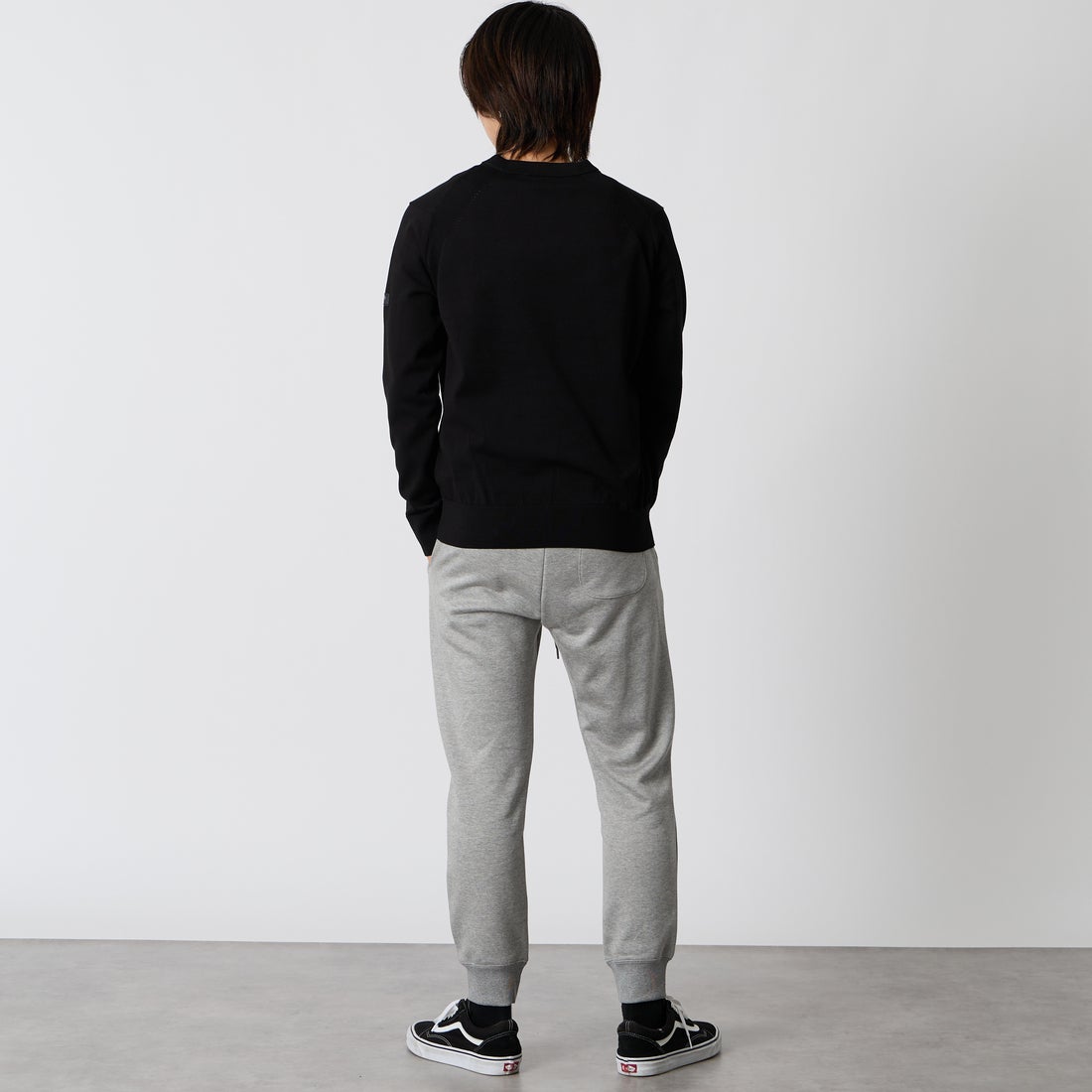 TATRAS [タトラス] GRADO/グラド ニット [MCKA0324053588] BLACK &&モデル身長：177cm 着用サイズ：2&&