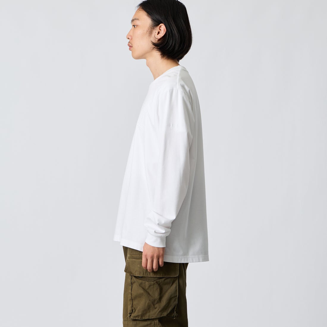 TATRAS [タトラス] MIENGO/ミエンゴ Tシャツ [MCKA0690083588] WHITE &&モデル身長：175cm 着用サイズ：3&&