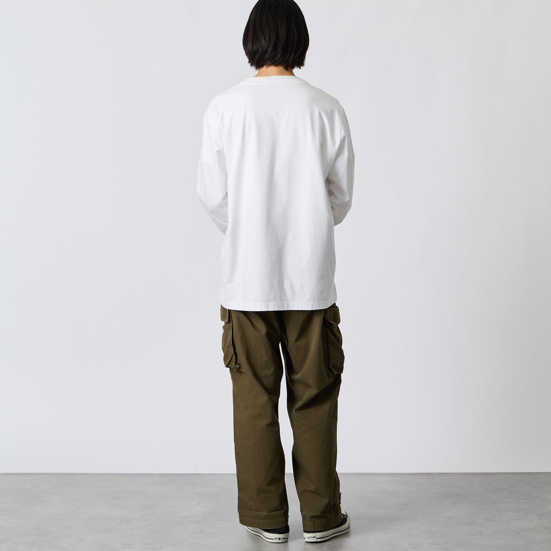 TATRAS [タトラス] MIENGO/ミエンゴ Tシャツ [MCKA0690083588] WHITE &&モデル身長：175cm 着用サイズ：3&&