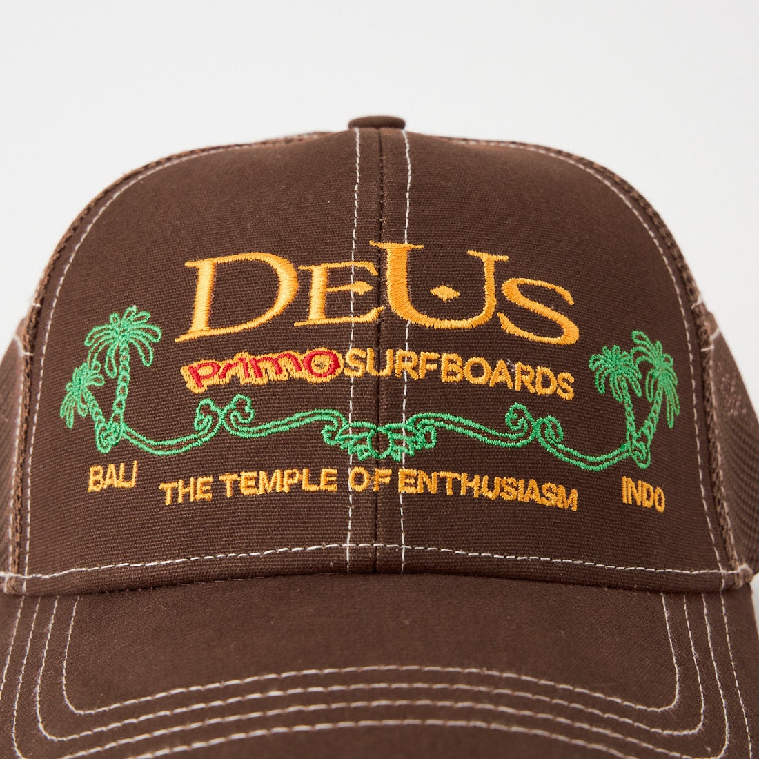 DEUS EX MACHINA [デウス エクス マキナ] SANCHEZ トラッカーキャップ [D263MHA520] BROWN