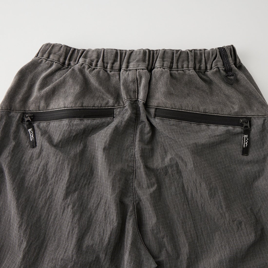 MANASTASH [マナスタッシュ] パネルワイドパンツ [792-6210002] 010 BLACK