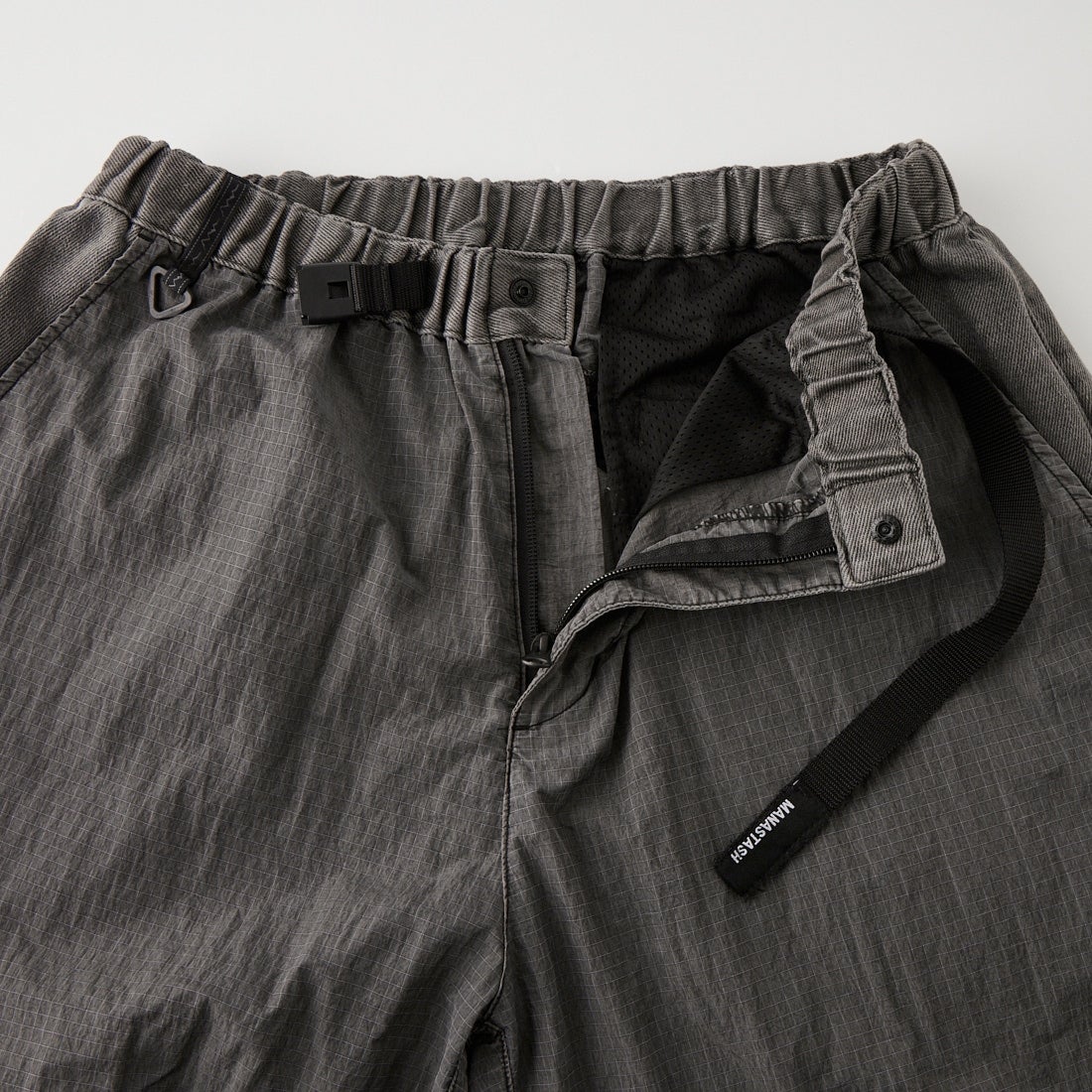 MANASTASH [マナスタッシュ] パネルワイドパンツ [792-6210002] 010 BLACK