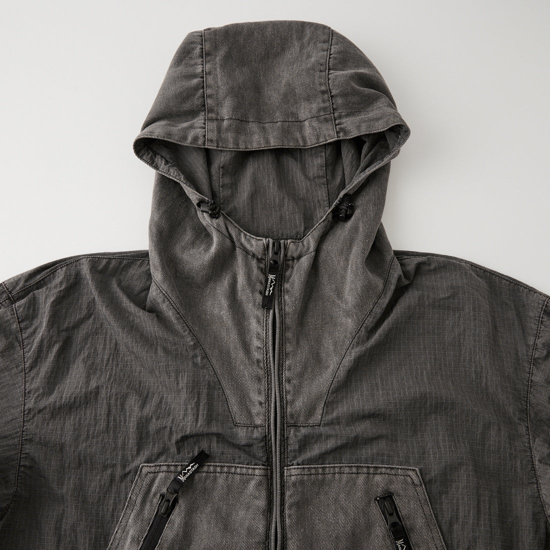 MANASTASH [マナスタッシュ] パネルウィンドブレーカー [792-6252005] 010 BLACK