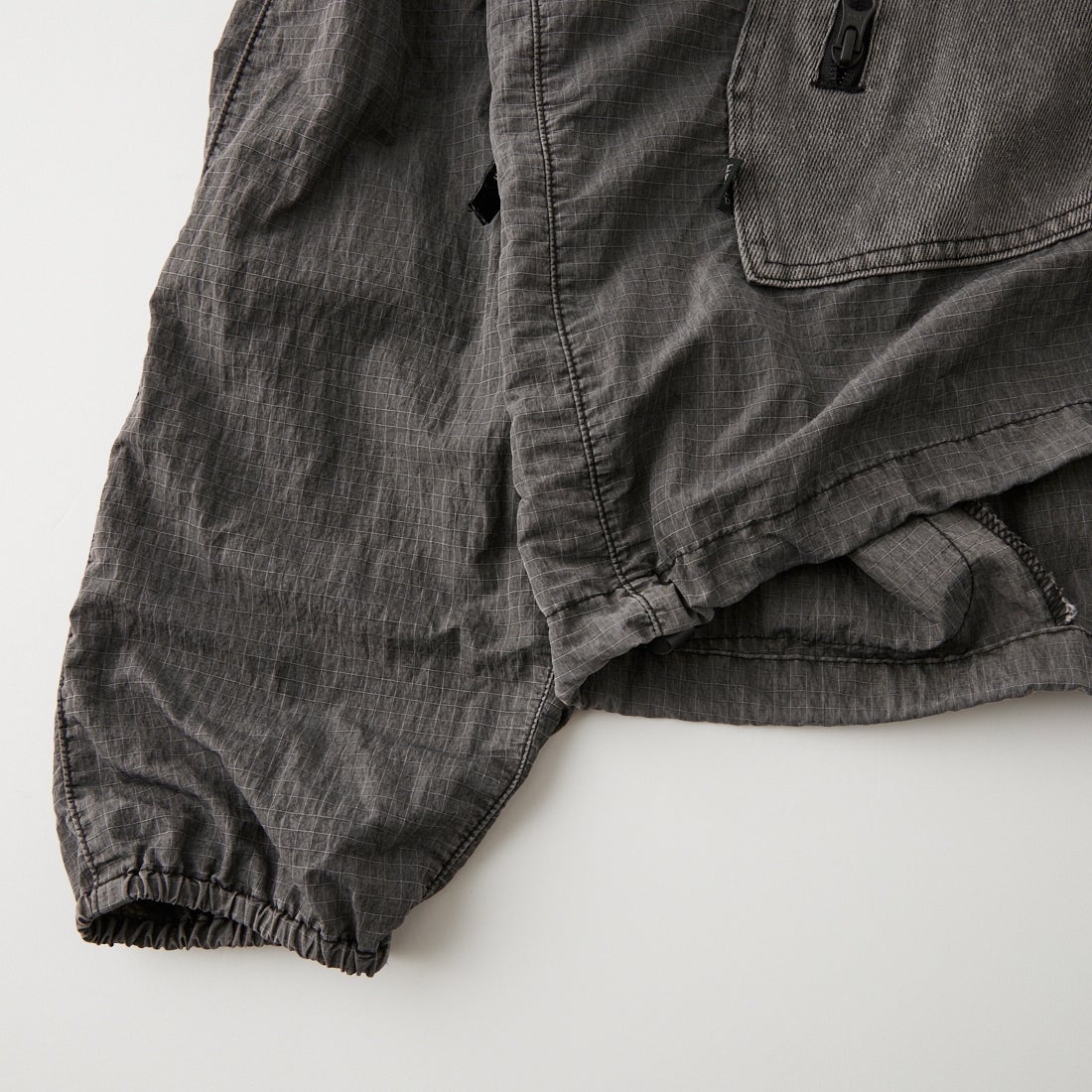 MANASTASH [マナスタッシュ] パネルウィンドブレーカー [792-6252005] 010 BLACK