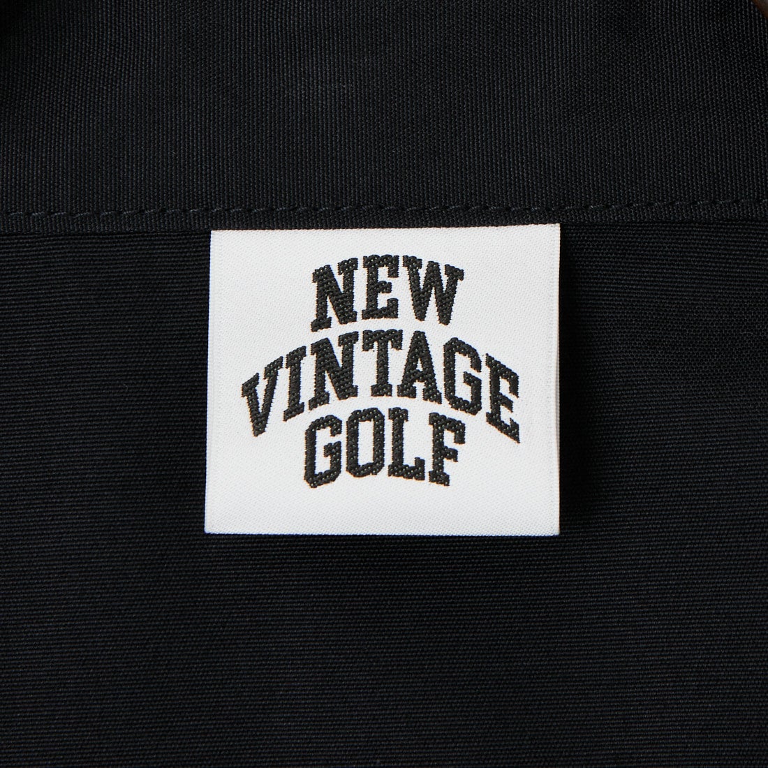 NEW VINTAGE GOLF [ニュービンテージゴルフ] Stool Print ジップアップジャケット [NVG-0610] NAVY