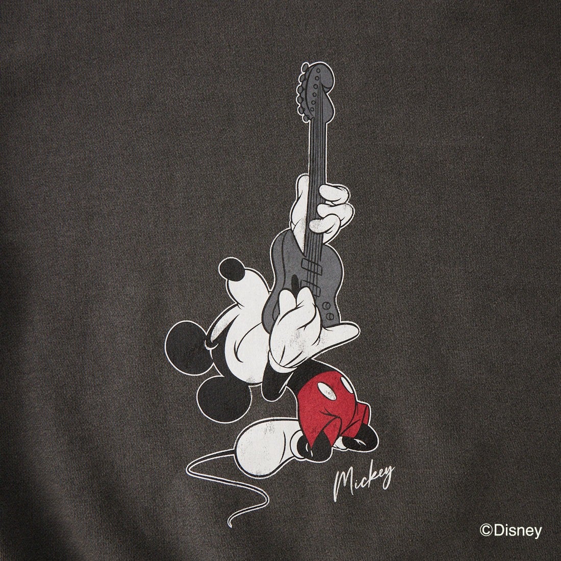 GOOD ROCK SPEED [グッドロックスピード] 別注 / MICKEY MOUSE / プリントスウェット [INTN-086-JF] CHARCOAL