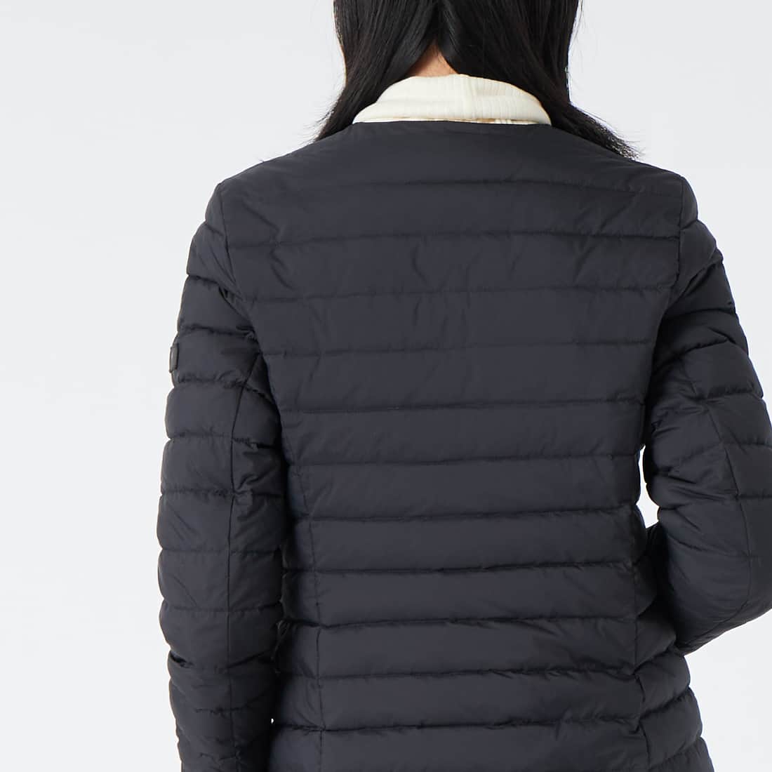 TATRAS [タトラス] NOKO ノコ ライトダウンジャケット [LCKA0027013588] BLACK &&モデル身長：162cm 着用サイズ：3&&
