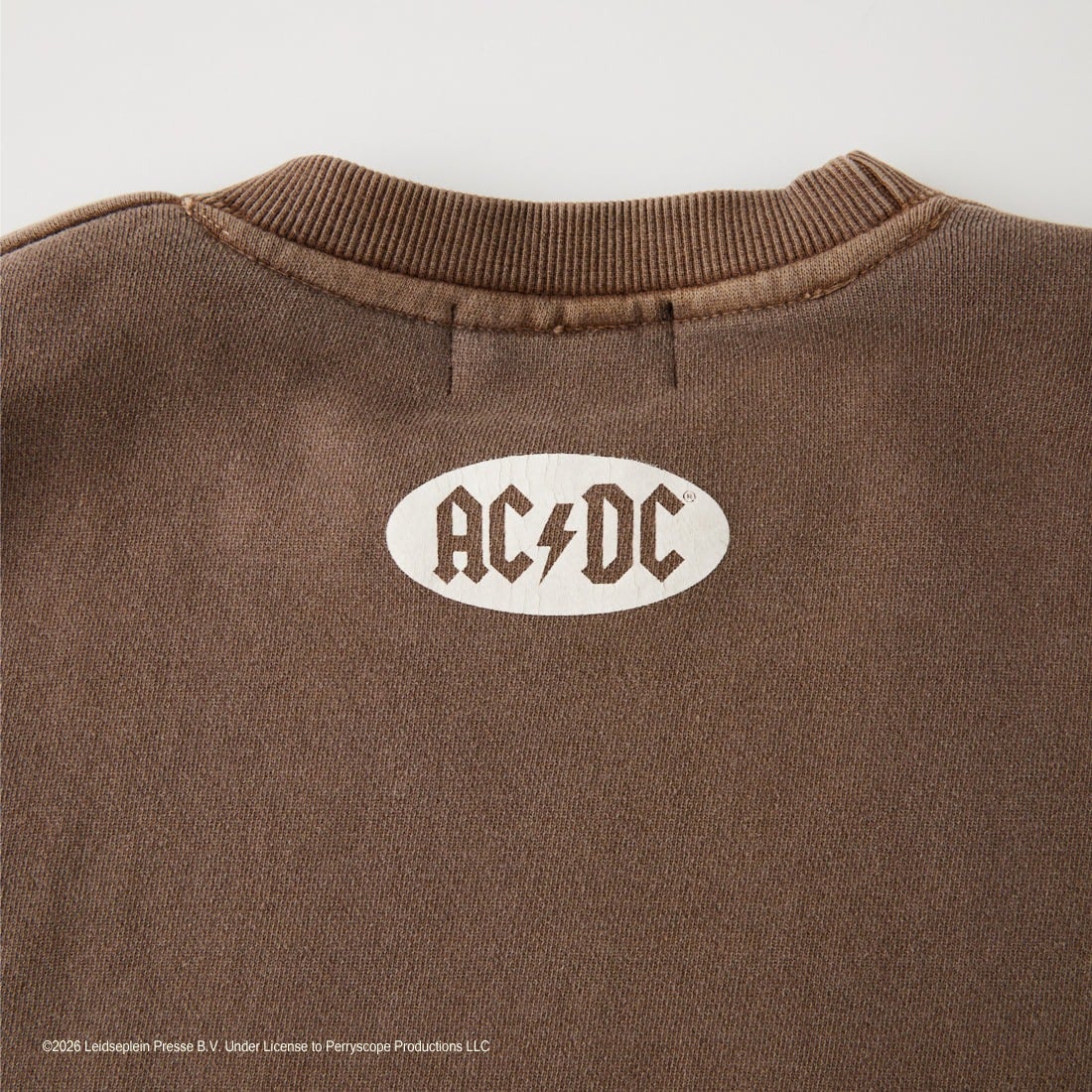 GOOD ROCK SPEED [グッドロックスピード] 別注 AC/DC ロックプリントスウェット [INTN-083-JF] BROWN