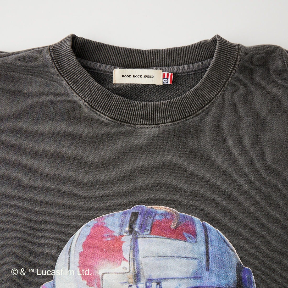 GOOD ROCK SPEED [グッドロックスピード] 別注 / STAR WARS / プリントスウェット [INTN-091-JF] CHARCOAL