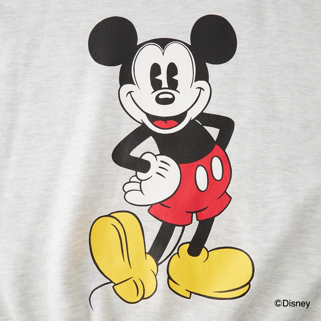 GOOD ROCK SPEED [グッドロックスピード] 別注 / MICKEY MOUSE / プリントスウェット [INTN-089-JF] ASH