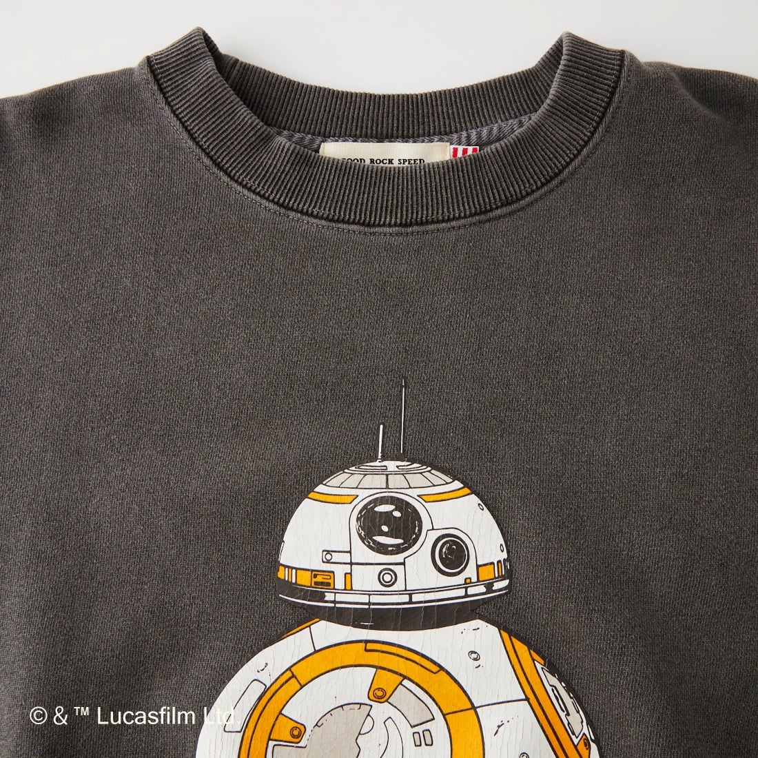 GOOD ROCK SPEED [グッドロックスピード] 別注 / STAR WARS / プリントスウェット [INTN-093-JF] CHARCOAL
