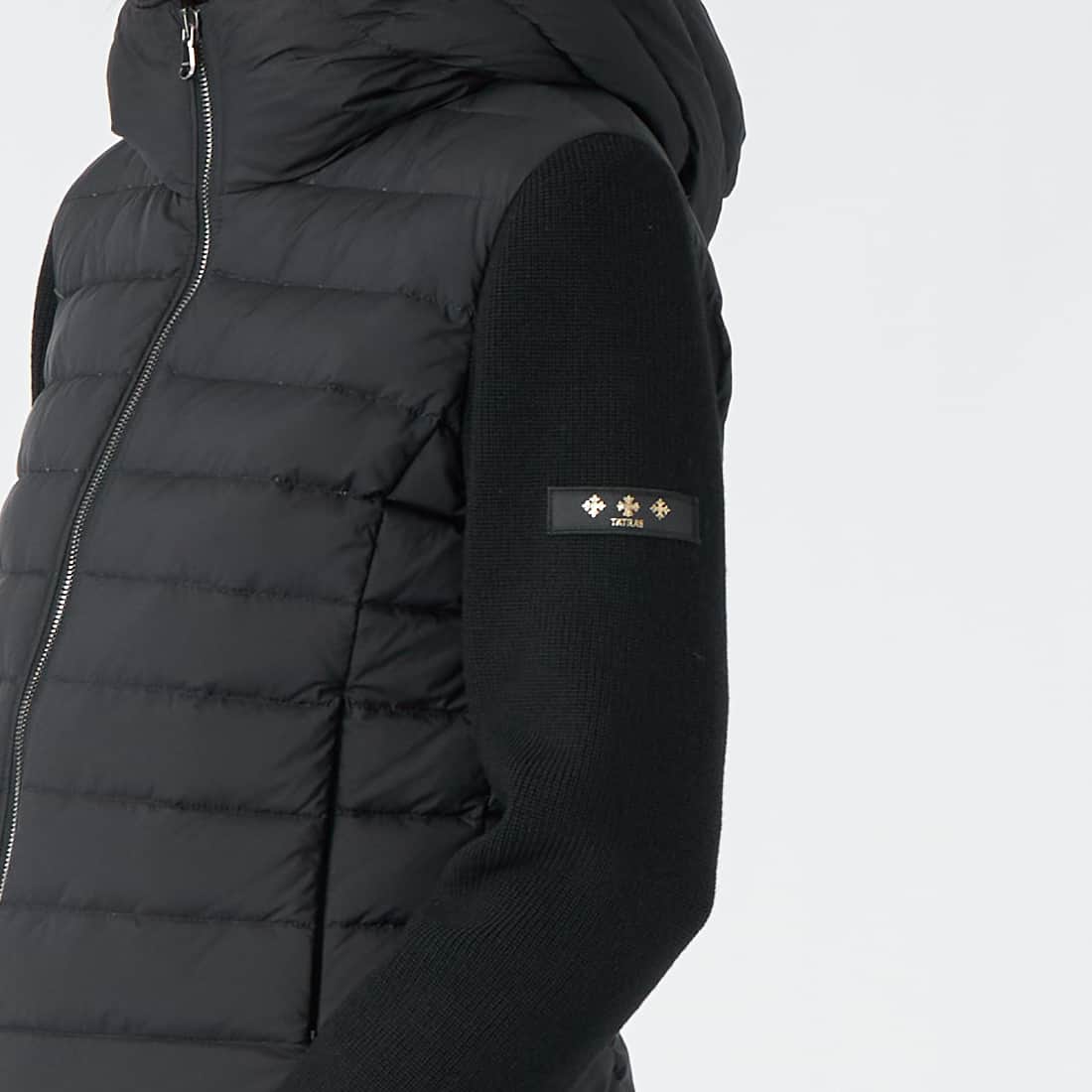 TATRAS [タトラス] GRIF グリフ ライトダウンジャケット [LCKA0030013588] BLACK &&モデル身長：162cm 着用サイズ：2&&