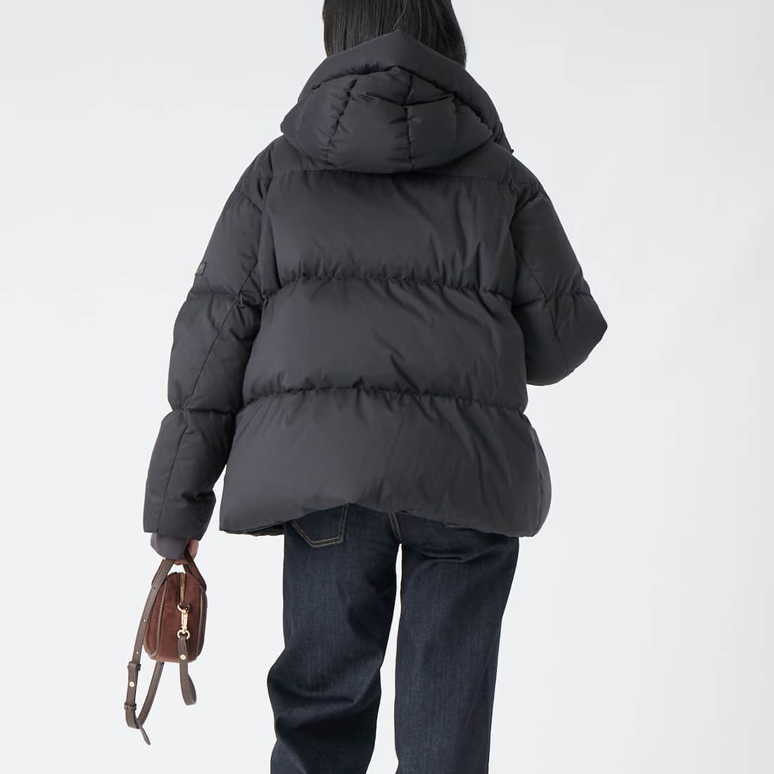 TATRAS [タトラス] GIGI ジジ ダウンジャケット [LCKA0013013588] BLACK &&モデル身長：162cm 着用サイズ：1&&