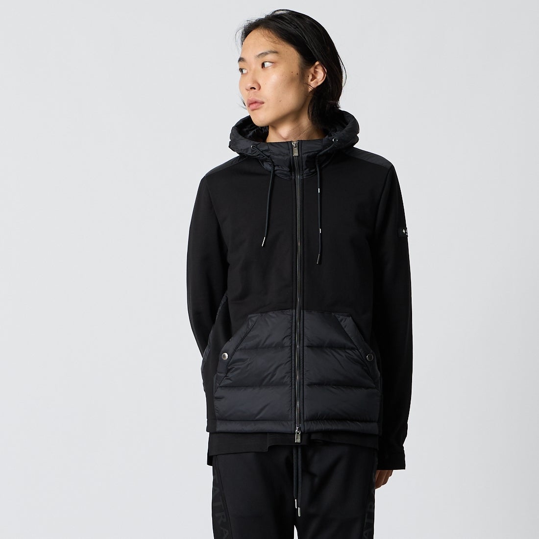 TATRAS [タトラス] DAVAO ダバオ ダウンジャケット [MCKA0542013588] BLACK &&モデル身長：175cm 着用サイズ：2&&