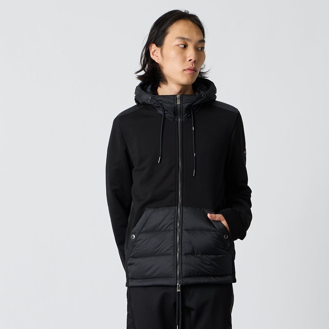 TATRAS [タトラス] DAVAO ダバオ ダウンジャケット [MCKA0542013588] BLACK &&モデル身長：175cm 着用サイズ：2&&