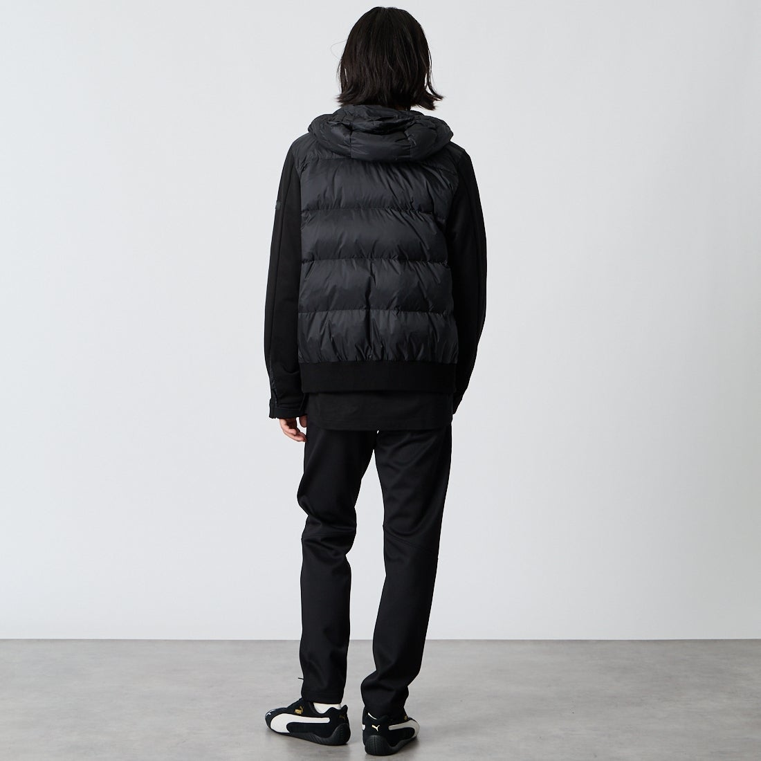 TATRAS [タトラス] MENTORO メントーロ パンツ [MCKA0855103588] BLACK &&モデル身長：175cm 着用サイズ：1&&