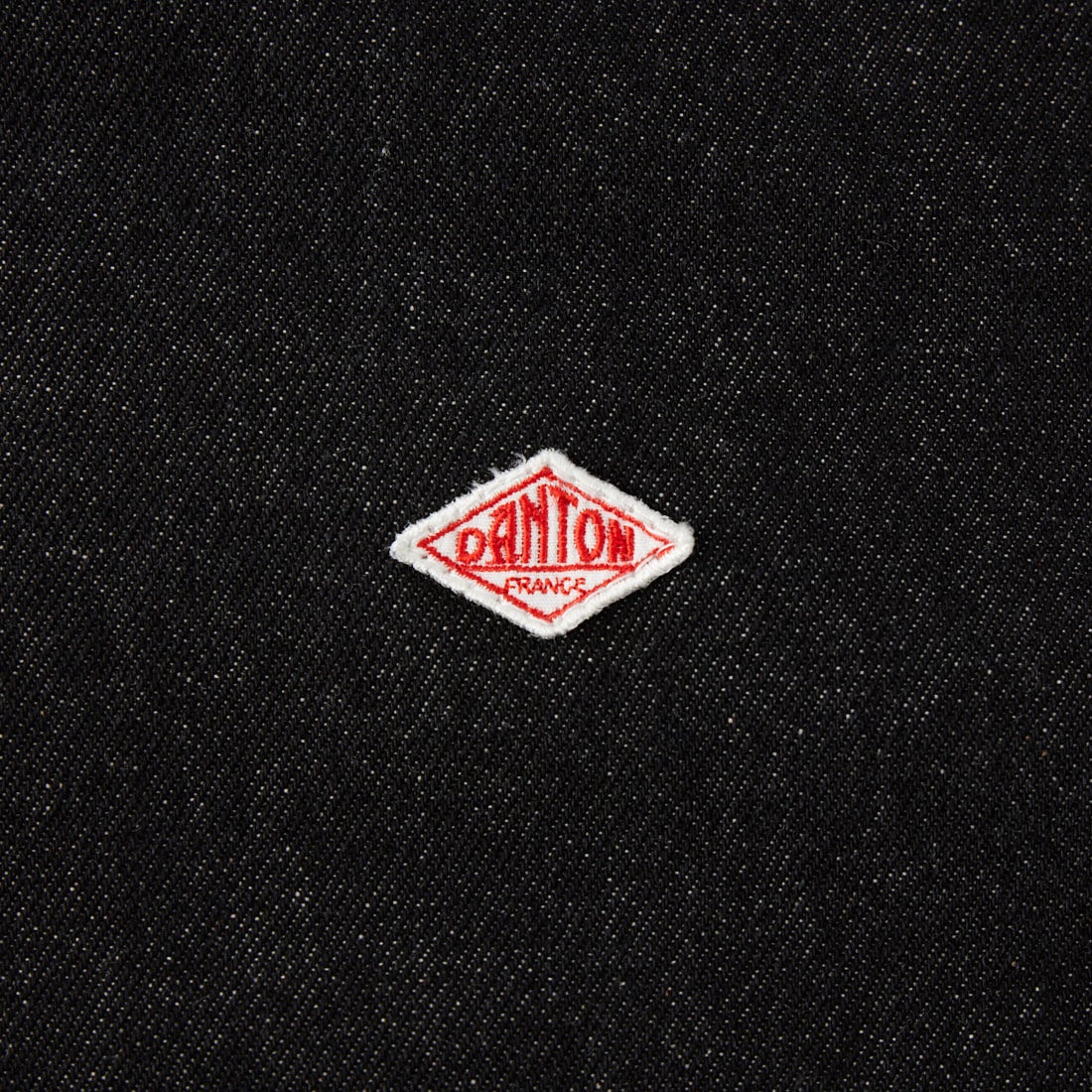 DANTON [ダントン] クルーネックデニムジャケット [DT-B0397SOU] BLACK