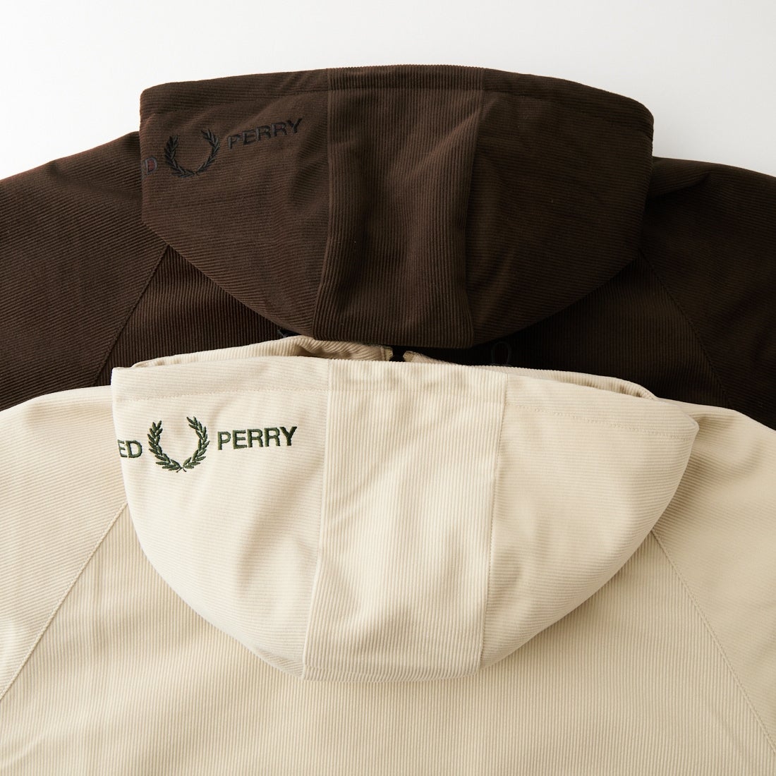 予約商品】FRED PERRY [フレッドペリー] 別注 フードロゴ刺繍