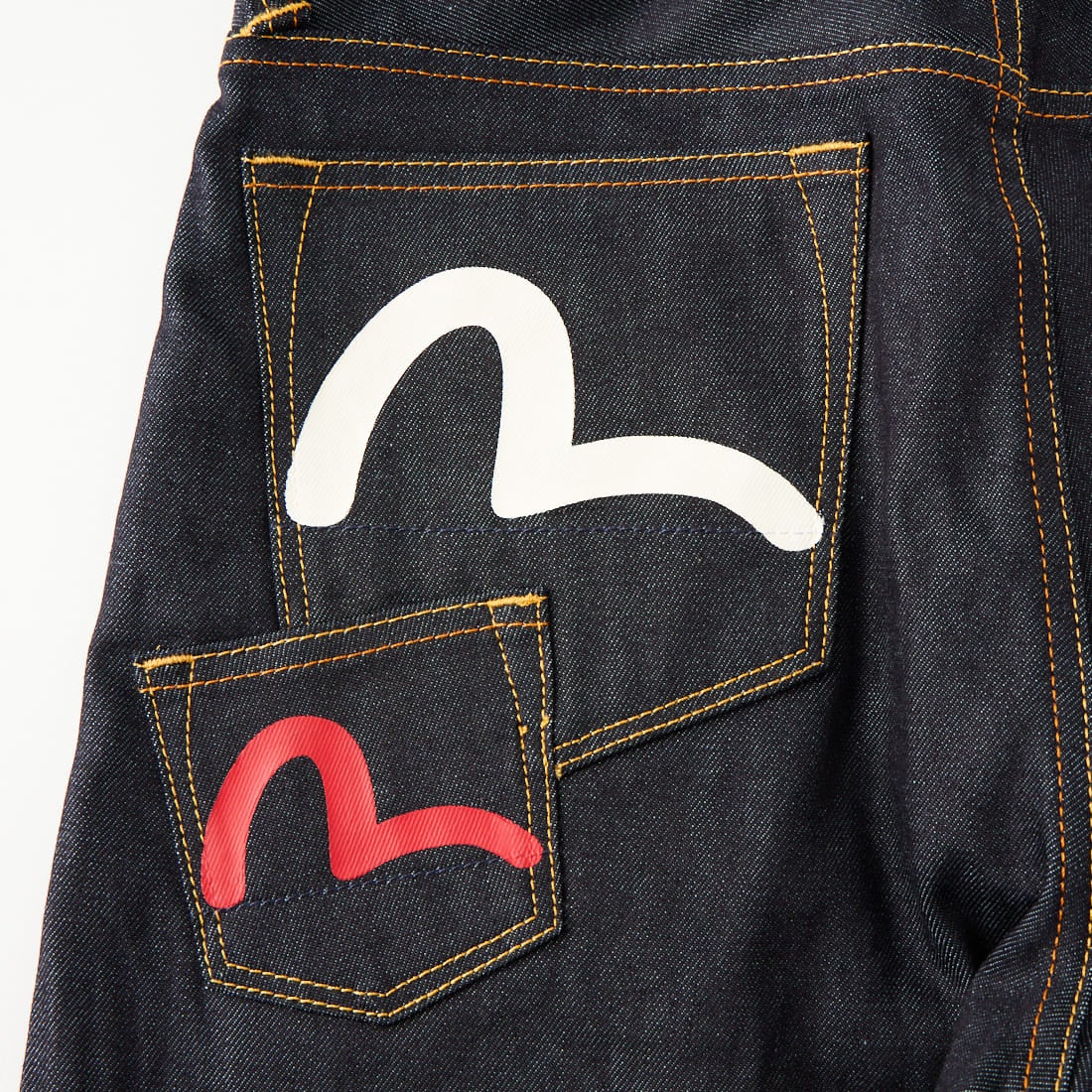 EVISU [エヴィス] マルチポケット ジーンズ [2EAHTM4JE1256] RAW INDIGO
