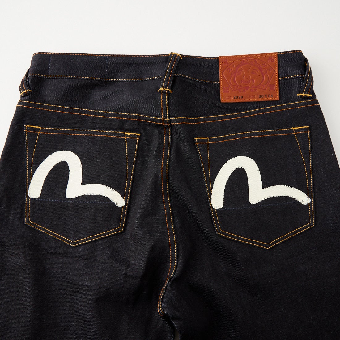 EVISU [エヴィス] カモメプリントポケット ジーンズ [2EAHTM5JE1233] RAW IND/WH