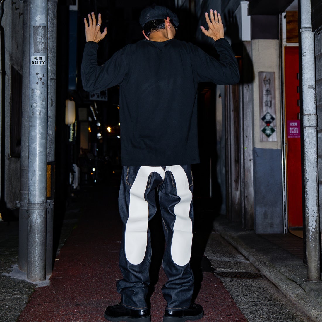 EVISU [エヴィス] ダイコックプリント バギージーンズ [2ESHTM2JE9100] RAW IND/WH
