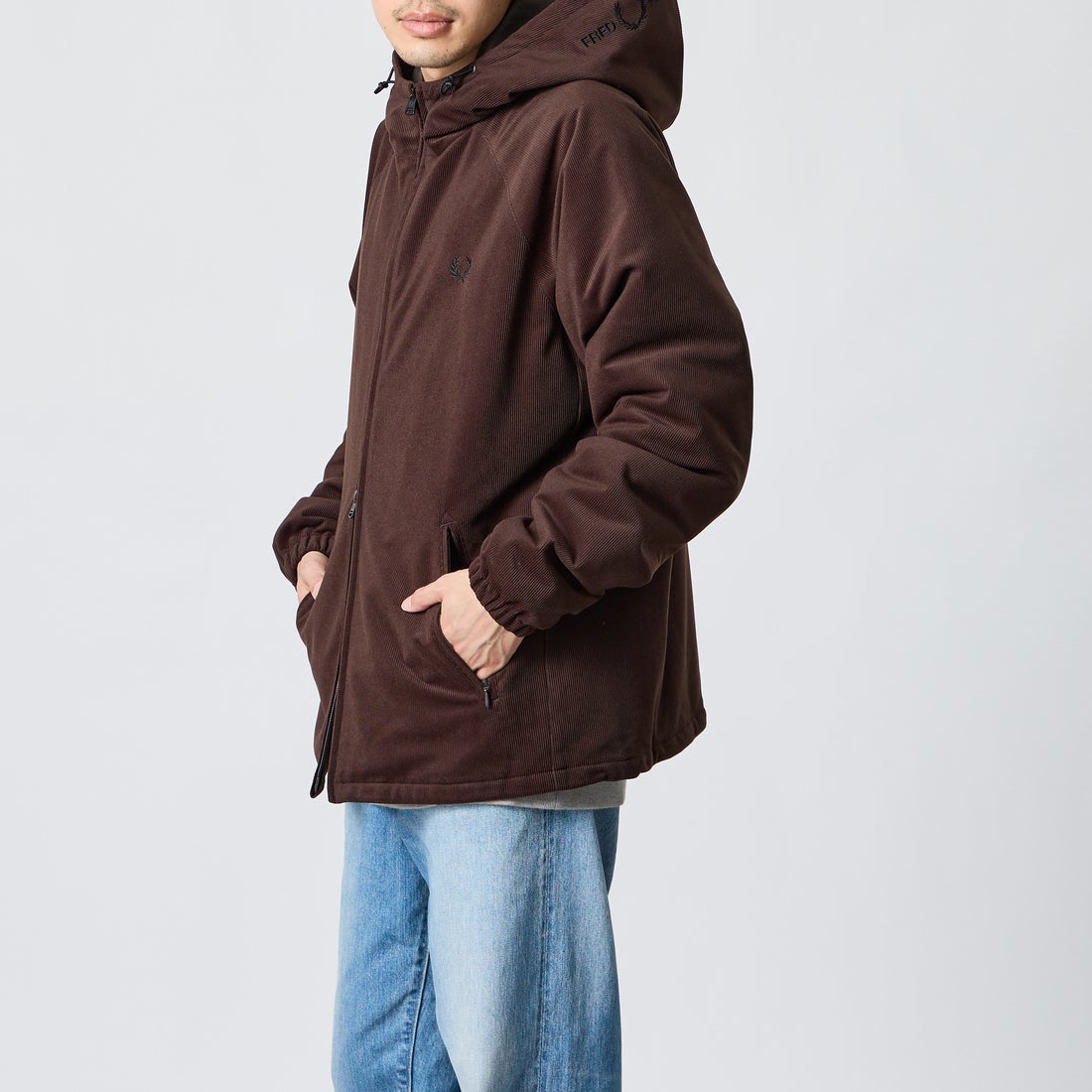 RICH BRWON&&モデル身長：168cm 着用サイズ：L&&