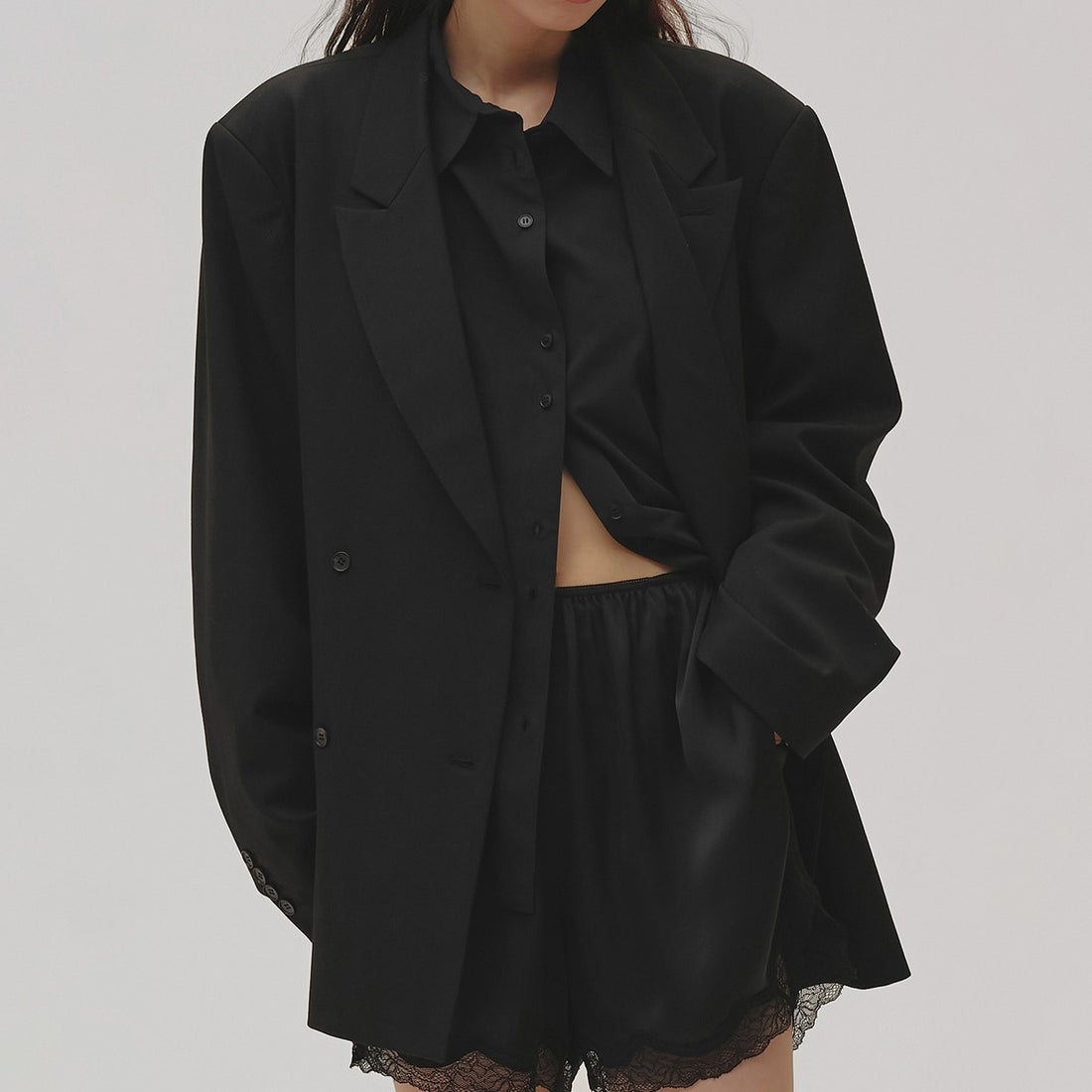 TODAYFUL [トゥデイフル] ツイルダブルジャケット [12620103] BLK