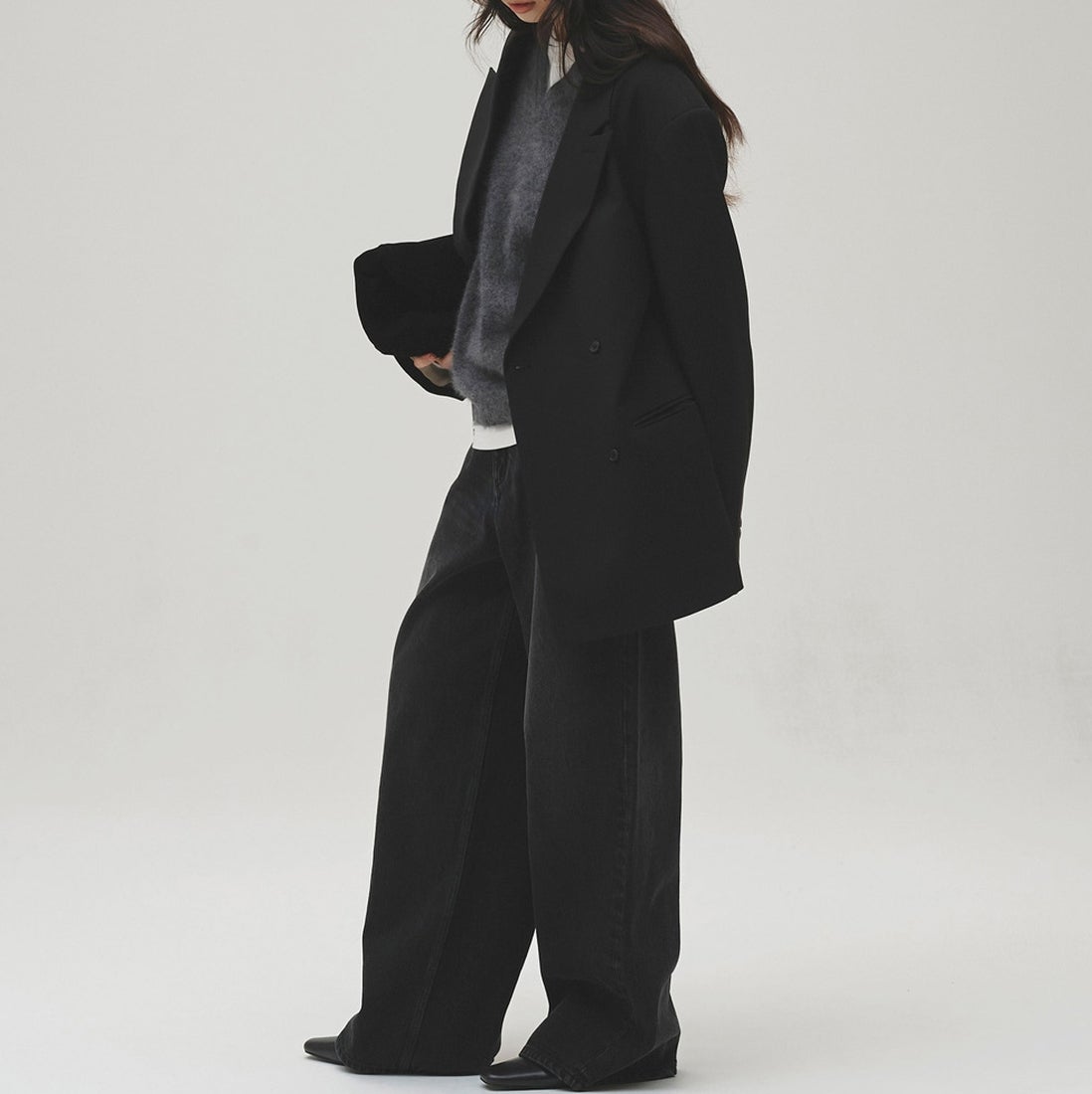 TODAYFUL [トゥデイフル] ツイルダブルジャケット [12620103] BLK