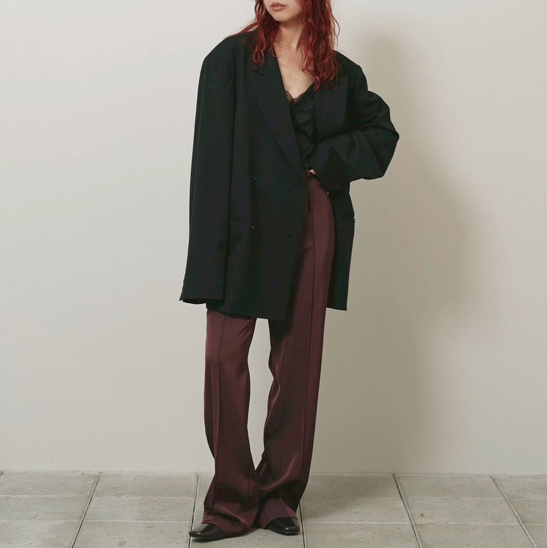 TODAYFUL [トゥデイフル] ツイルダブルジャケット [12620103] BLK
